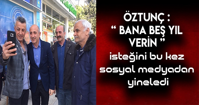 ÖZTUNÇ - ESNAFIMIZA SAHİP ÇIKMAK BOYNUMUZUN BORCU!