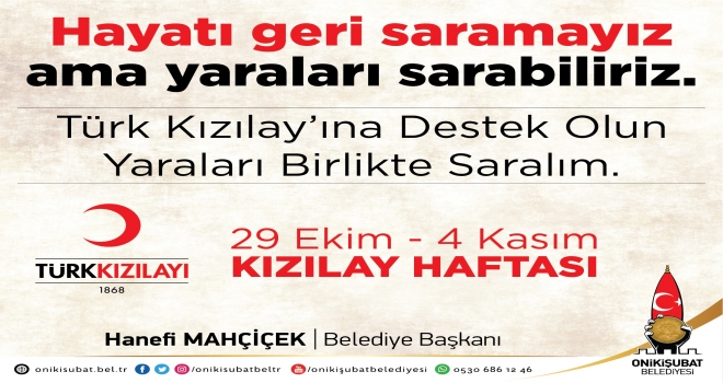 BAŞKAN MAHÇİÇEK “ YARDIMLAŞMALI VE PAYLAŞMALIYIZ”