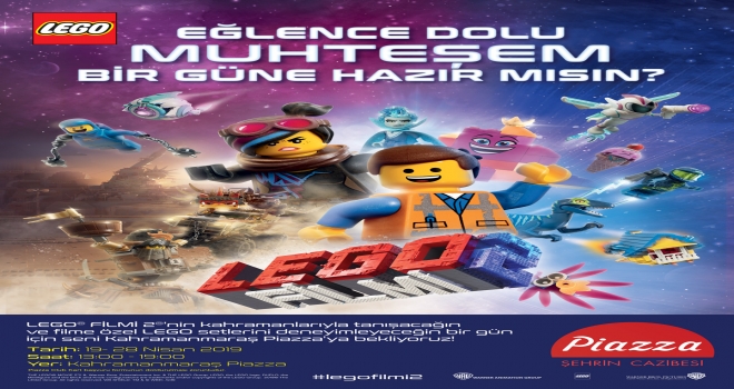 Lego Filmi Kahramanları Piazza’da