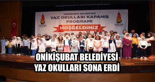 ONİKİŞUBATLI ÇOCUKLARI EN VERİMLİ YAZ TATİLİNİ GEÇİRDİ
