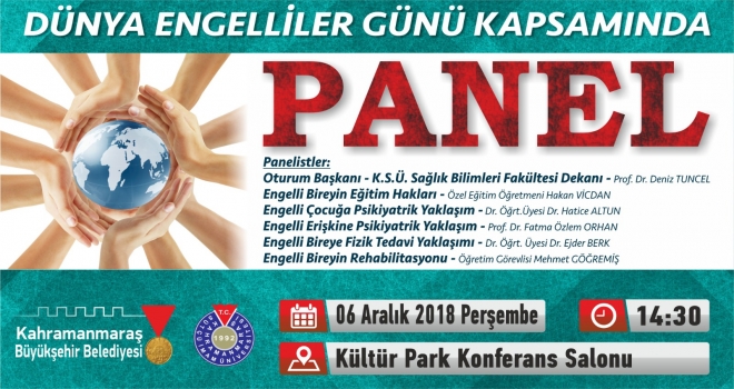 BÜYÜKŞEHİR’DEN ENGELSİZ PANELİ