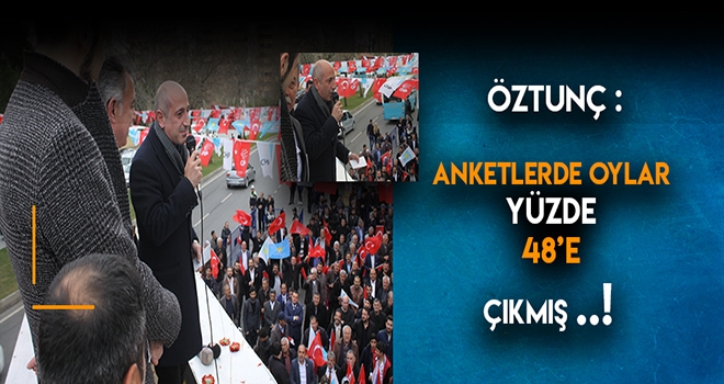 ÖZTUNÇ - SAYIN BAŞKAN BENİM PROJELERDEN TIRTIKLAMIŞ
