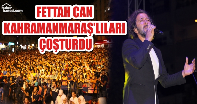 DONDURMA FESTİVALİNİN İLK GÜNÜNE FETTAH CAN KONSERİ DAMGA VURDU