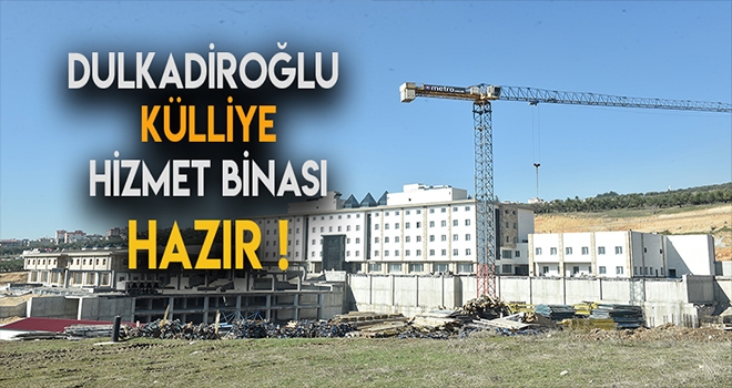 KAMU KÜLLİYESİ’NDE BELEDİYE HİZMET BİNASI HAZIR