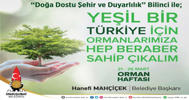 Mahçiçek - Onikişubat’ın Yüzde ELLİSİNİ Yeşillendirdik