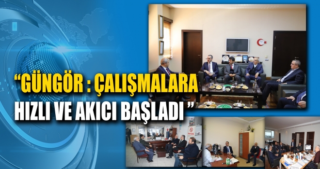 AK PARTİ BÜYÜKŞEHİR ADAYI GÜNGÖR ÇALIŞMALARA ŞEHRİN GEÇMİŞİNDEN BAŞLADI