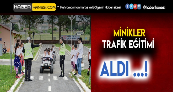 DULKADİROĞLU’NDA TRAFİK EĞİTİMİ