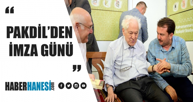 PAKDİL’DEN İMZA GÜNÜ