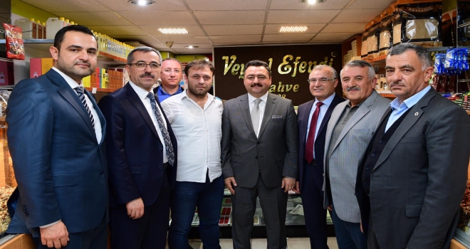 BAŞKAN GÜNGÖR ELBİSTAN’DA ZİYARET VE İNCELEMELERDE BULUNDU