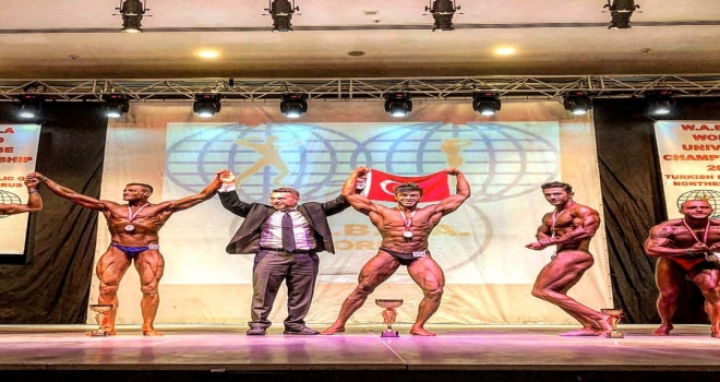 Kahramanmaraşlı sporcu dünya şampiyonu oldu!