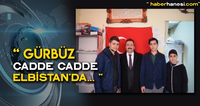 GÜRBÜZ ÇALIŞMALARINI SÜRDÜRÜYOR