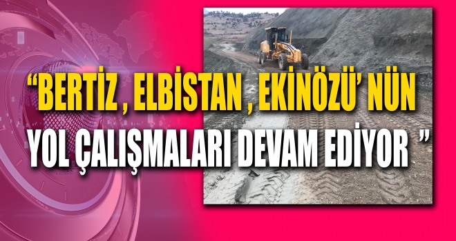BÜYÜKŞEHİR YOL ÇALIŞMALARINA DEVAM EDİYOR