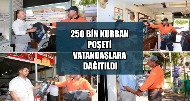 ŞEHİTKAMİL’DEN VATANDAŞLARA KURBAN POŞETİ