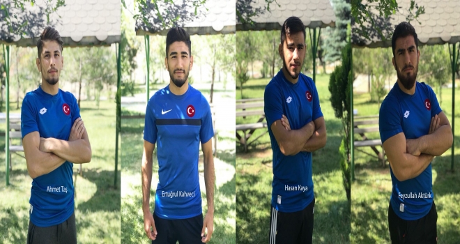 BÜYÜKŞEHİR’DEN MİLLİ TAKIMA DÖRT GÜREŞÇİ