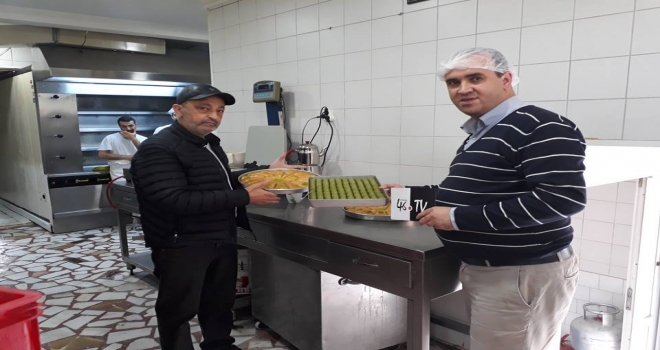 Ramazan Ayında Tereyağlı Maraş Baklavası