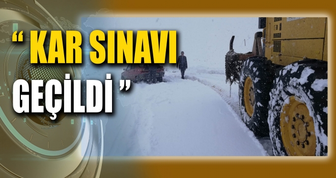 BÜYÜKŞEHİR’DEN KAR MÜCADELESİ