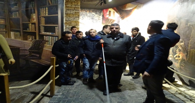 GÖRME ENGELLİLER PANORAMA MÜZESİNDE