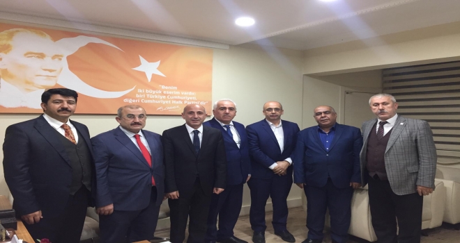 ÖZTUNC - Kahramanmaraş Dernekler Federasyonu ile buluştu
