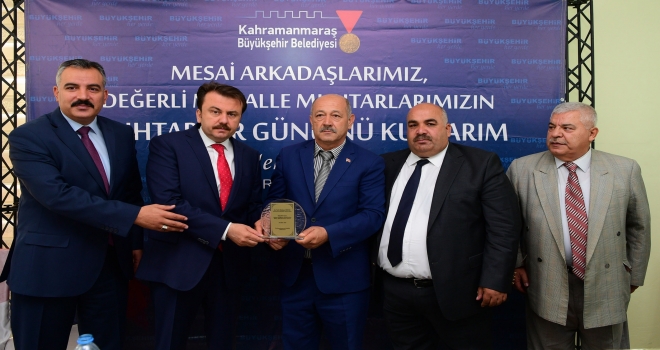 MUHTARLARDAN BAŞKAN ERKOÇ’A TEŞEKKÜR