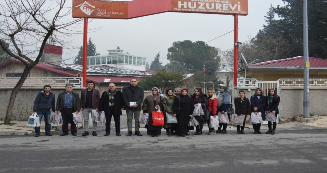 BÜYÜKŞEHİR’DEN HUZUREVİ ZİYARETİ