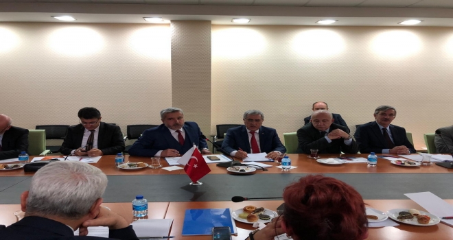 KSÜ REKTÖRÜ CAN YÖKAK 'A KATILDI