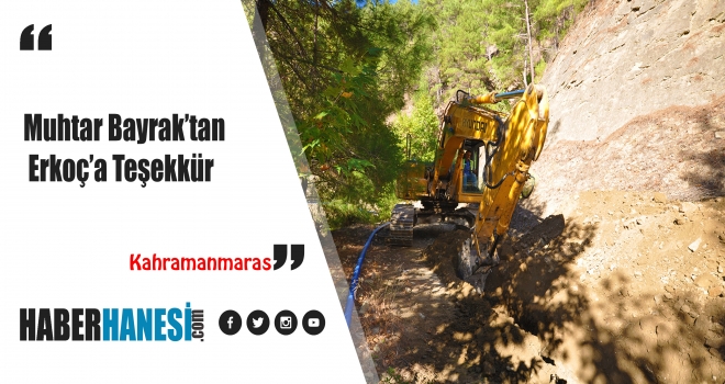 ÇINARPINAR TERZİ OBASI DÜZENLİ İÇME SUYU ŞEBEKESİNE KAVUŞUYOR