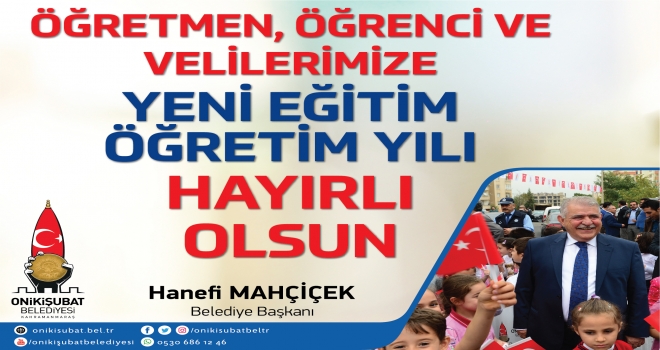 Mahçiçek - Geleceğimizin Teminatı Çocuklarımıza Başarılar Dilerim