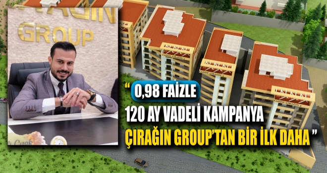 ÇIRAĞIN GROUP'TAN EV SAHİBİ OLMAK İSTEYENLER İÇİN BİR İLK DAHA