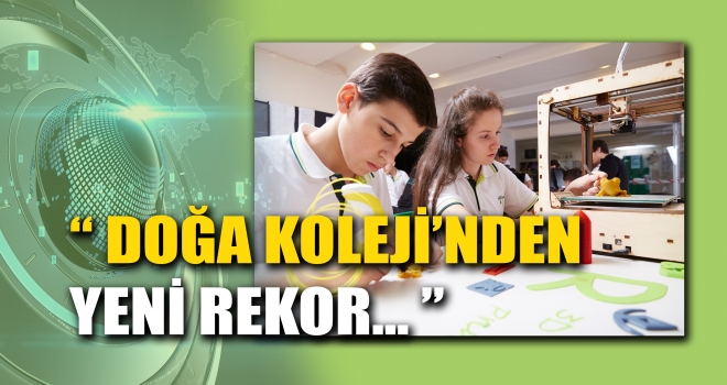 DOĞA KOLEJİ’NDEN 3214 PROJE İLE REKOR BAŞVURU
