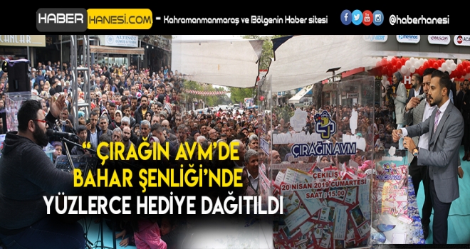 ÇIRAĞIN AVM BAHAR ŞENLİĞİNE BİNLERCE KİŞİ KATILDI