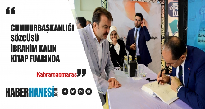 CUMHURBAŞKANLIĞI SÖZCÜSÜ KALIN KİTAP FUARINDA