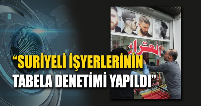 STANDARTLARA UYGUN OLMAYAN TABELALAR SÖKTÜRÜLDÜ