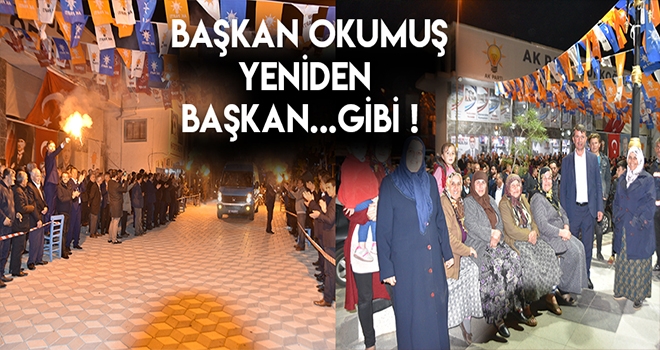 BU İŞ BİTMİŞ DEDİRTEN KATILIMLARLA BAŞKAN OKUMUŞ’A DESTEKLER DEVAM EDİYOR