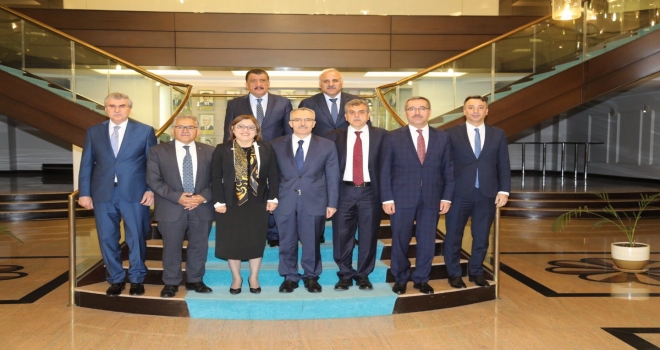 BAŞKAN ŞAHİN, ANKARA’DA YOĞUN GÖRÜŞMELERE KATILDI