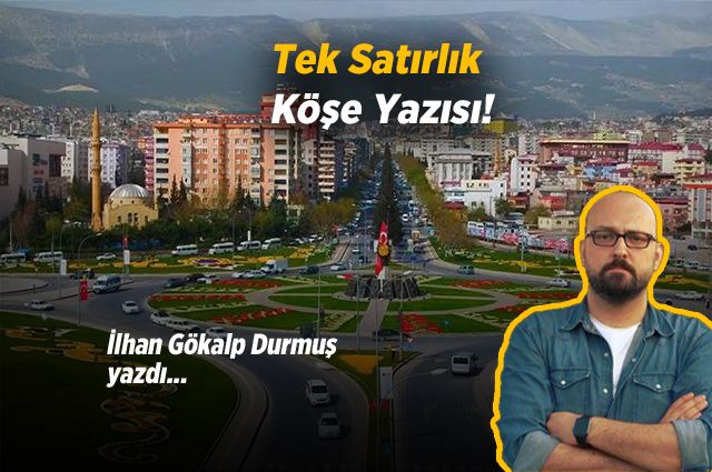 Tek Satırlık Köşe Yazısı