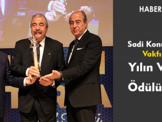 Sani Konukoğlu Vakfına Yılın Vakfı Ödülü