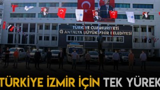 Antalya'dan Deprem Bölgesindeki Hasar Tespit Çalışmalarına Destek