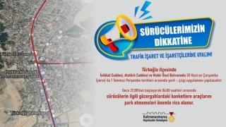 Türkoğlu’nun 3 Caddesi İçin Park Uyarısı!