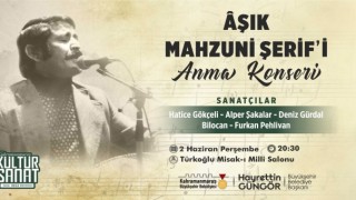 Âşık Mahzuni Şerif Unutulmaz Eserleriyle Türkoğlu’nda Anılacak