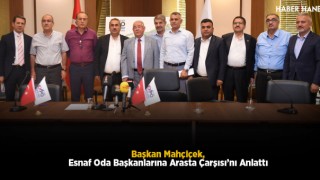 Başkan Mahçiçek, Esnaf Oda Başkanlarına Arasta Çarşısı’nı Anlattı