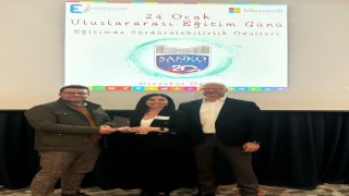 SANKO OKULLARINA EĞİTİMDE SÜRDÜRÜLEBİLİRLİK ÖDÜLÜ