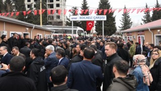 Başkan Güngör, Cumhurbaşkanı Erdoğan ile Kocaeli Çarşısı’nı Ziyaret Etti