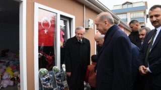 Başkan Güngör, Cumhurbaşkanı Erdoğan ile Kocaeli Çarşısı’nı Ziyaret Etti