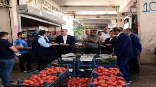 Başkan Güngör; “Sebze Meyve Halinde Faaliyetler Aksamadan Sürüyor”