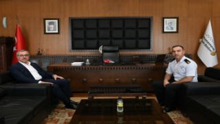 Başkan Güngör, İl Jandarma Komutanı İnan’ı Misafir Etti