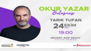 Tarık Tufan, Edebiyatseverlerle Buluşmaya Geliyor