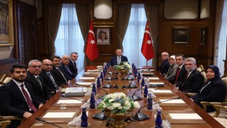 Kahramanmaraş Heyetinden Cumhurbaşkanı Erdoğan’a Ziyaret