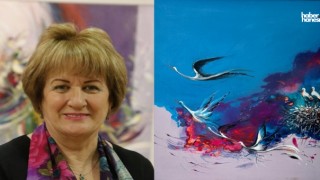 Kuşların Şarkısında Renkler: Zehra Sengir'in Sergisi Sanatseverlerle Buluşuyor