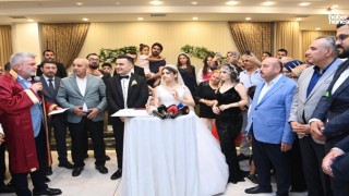 Başkan Fırat Görgel, Depremzede Genç Çiftin Nikâhını Kıydı