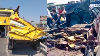 Kahramanmaraş'ta Trafik Kazası: Otomobil Biçerdöverle Çarpıştı, 2 Yaralı
